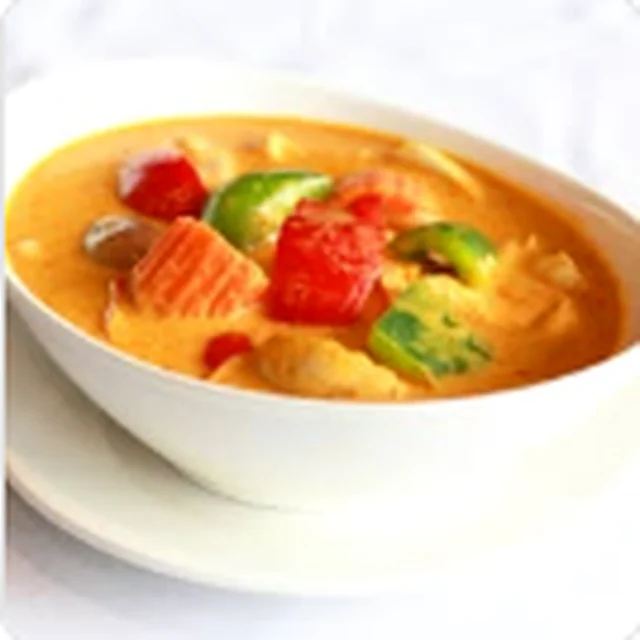 Red Curry at Sunset Thai Restaurant Pismo Beach