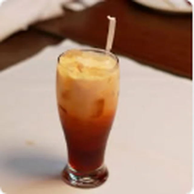 Thai Iced Tea at Sunset Thai Restaurant Pismo Beach