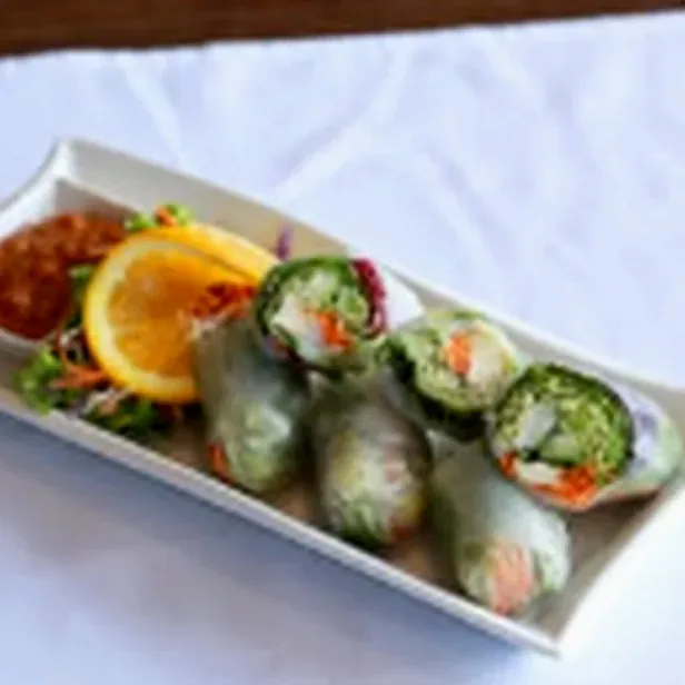 Fresh Roll at Sunset Thai Restaurant Pismo Beach