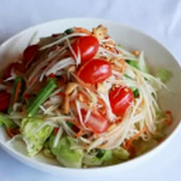 Salads at Sunset Thai Restaurant Pismo Beach