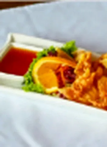 Pot Stickers at Sunset Thai Restaurant Pismo Beach