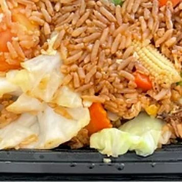 Fried Rice at Sunset Thai Restaurant Pismo Beach